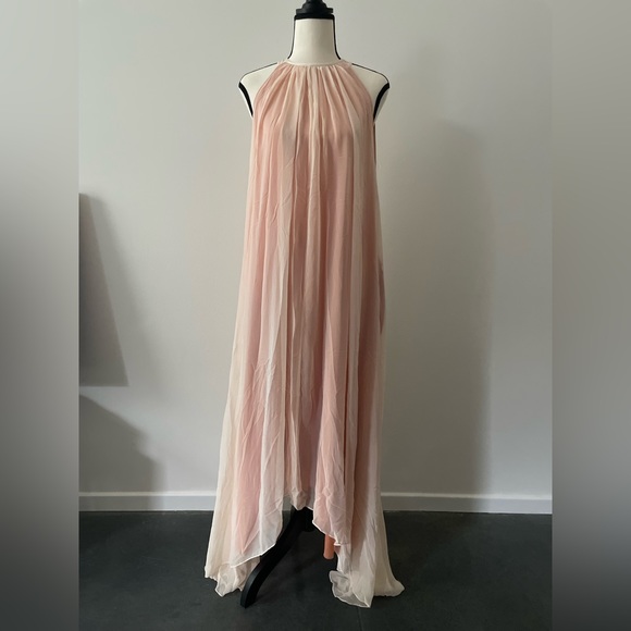 Hot As Hell NWT Split At The Seams Dress Maxi XS/S Pink - Picture 10 of 14
